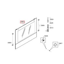 Фронтальное стекло духовки Bosch HBJN17