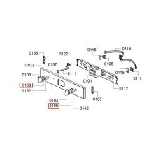 Пружина ручки плиты Bosch HBE/HCB/HSG