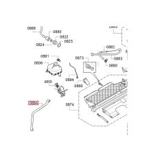 Впускной шланг духовки Bosch HSG/HS/HRG