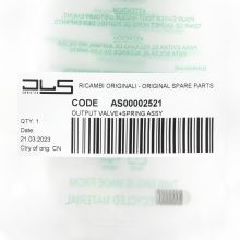 Клапан кофемашины Delonghi L=16мм, d=8мм