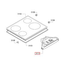 Модуль управления варочной панели Bosch PKE/ET/CRE