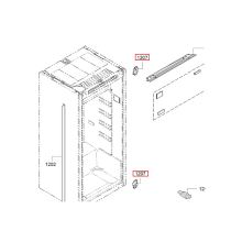 Держатель-разделитель холодильника Bosch KIV/KIR
