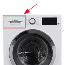 Ручка дозатора стиралок Bosch WAU/WAT/WAL