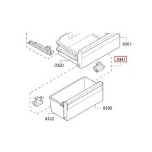 Направляющие ящика холодильника Bosch KIN/KI