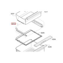 Накладка полки холодильника Bosch KBN/KB