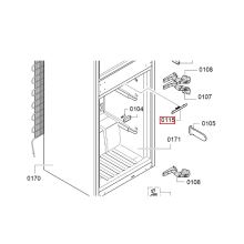 Осветительная планка для холодильников Bosch KIN/KI Осветительная планка для холодильников Bosch KIN/KI