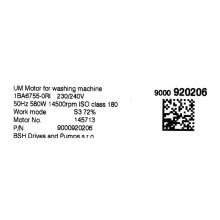 Мотор стиральной машины Bosch WS/WM/WLG