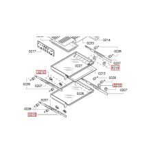 Зажим полки холодильника Gaggenau RT/RC/RB