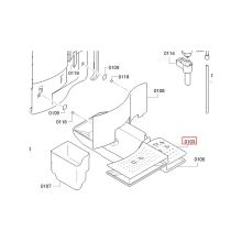 Подставка для сбора капель кофемашины TES7..