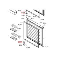Зажим упора холодильника Bosch KGA/KGN