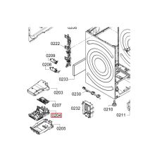 Модуль управления стиральной машины Bosch WVH28442OE