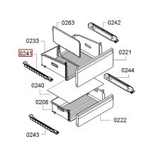 Шина ящика холодильника Bosch KGN/KGD/KG