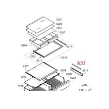 Направляющая холодильника Bosch KGN/KGD/KGA