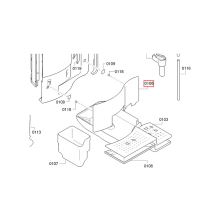Панель корпуса кофемашины Bosch TES71..