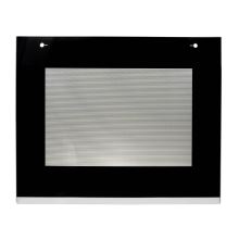 Черное фронтальное стекло духовки Bosch 594х482мм