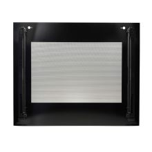 Черное фронтальное стекло духовки Bosch 594х482мм