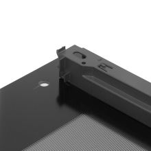 Черное фронтальное стекло духовки Bosch 594х482мм