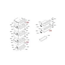 Панель ящика холодильника Siemens GI21/GI81