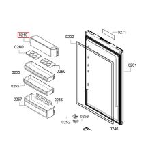 Балкон двери холодильника Neff KG7493