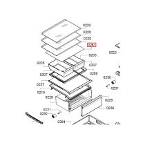 Стеклопанель для холодильника Neff KG74