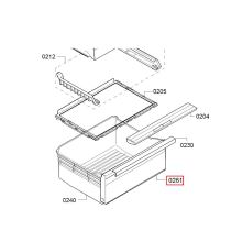 Панель ящика холодильника Neff KB79..