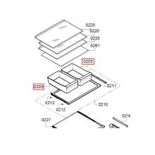 Ящик холодильника Bosch KGN/KGA/KDN
