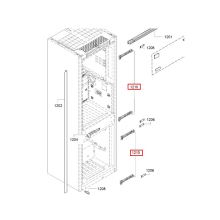 Крепеж холодильника Bosch KIV8/KIR/KIN