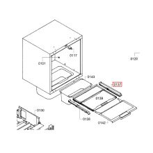 Направляющая полки холодильника Bosch KUR/KUL