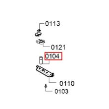 Шарнирный штифт холодильника Bosch KGN/KGB