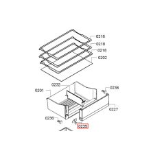 Ползунок регулировки влажности холодильника Bosch