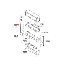 Шина левая холодильника Bosch KSW/KSV/KSF