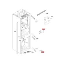 Крышка холодильника Bosch KIV/KIR/KIN/KI