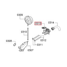 Магнитный клапан стиральной машины Bosch WOT/WOR