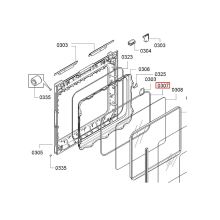 Уплотнитель двери духовки Gaggenau BO2..