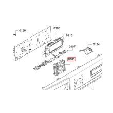 Светодиодный модуль стиралки Bosch CWF/WAG