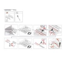 Складная гребенка посудомойки Bosch SX/SN/SMV 12005569