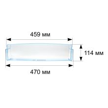Полка двери холодильника Bosch KGE.., KGS.., KGV..