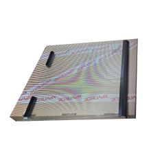 Стеклянная крышка (черная) плиты Deluxe, 560х498мм