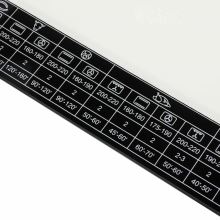 Внутреннее стекло духовки Deluxe 52,6x39,2 см