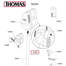 Корпус пылесоса Thomas Quick Stick Family