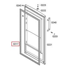 Уплотнитель двери холодильника Bosch KDN3/4..