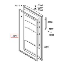 Уплотнитель двери холодильника Bosch KDN32..