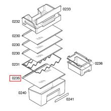 Полка для холодильников Bosch KDN3..