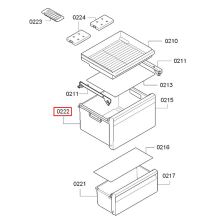 Контейнер Big Box для холодильников Bosch