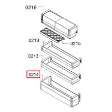 Полка на дверь холодильника Bosch KDN/KGE/KGF..