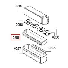 Полка на дверь холодильника Bosch KGF39/KGN39..