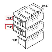Ящик холодильника Bosch KGS3.., KGV3..