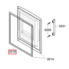 Уплотнитель двери холодильника Bosch KGF39/79..