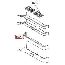 Полка двери холодильника Bosch KDN4/KDV5..