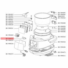 Кнопка для мультиварки Moulinex CE503132